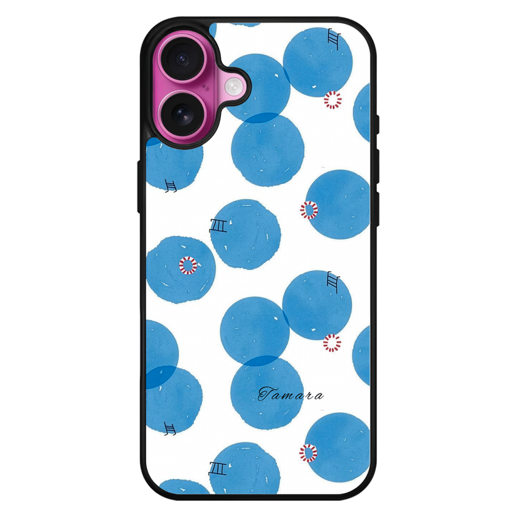 'Blue On White Cute Dots' - Image 3