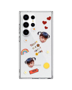 Clear Hybrid Case-Face Aura 10