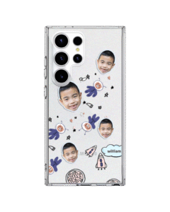 Clear Hybrid Case-Face Aura 12