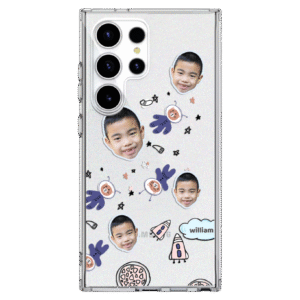 Clear Hybrid Case-Face Aura 12