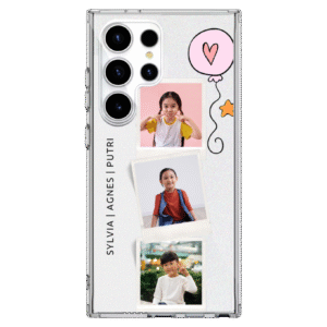 Clear Hybrid Case-Face Aura 6