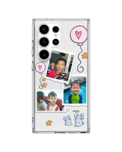 Clear Hybrid Case-Face Aura 7