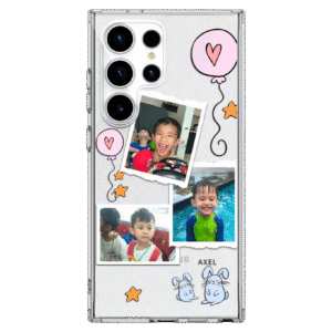 Clear Hybrid Case-Face Aura 7