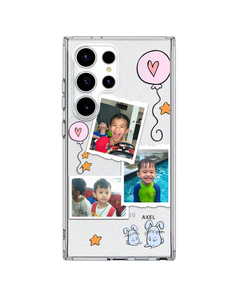 Clear Hybrid Case-Face Aura 7