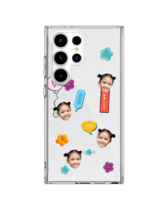 Clear Hybrid Case-Face Aura 9