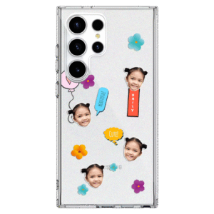 Clear Hybrid Case-Face Aura 9