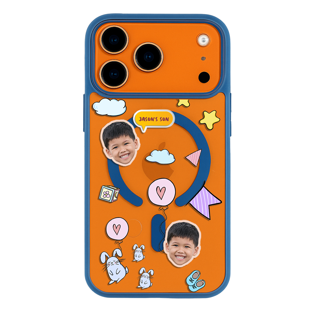 Bumper Color Case-Face Aura 1