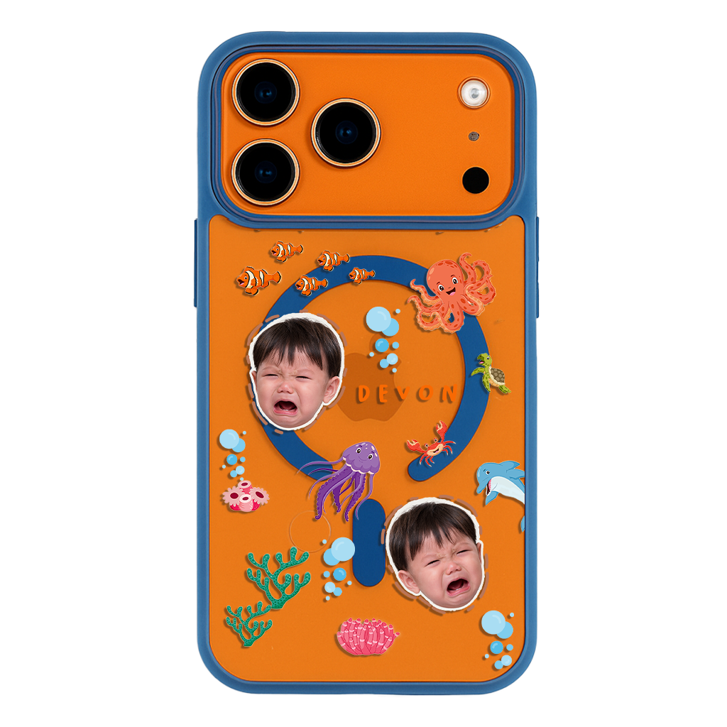 Bumper Color Case-Face Aura 3