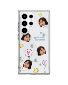 Clear Hybrid Case-Face Aura 1