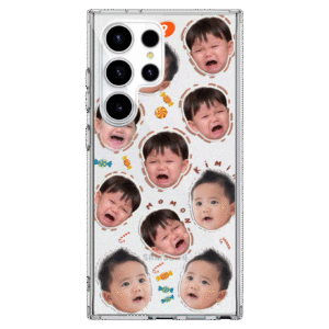 Clear Hybrid Case-Face Aura 4