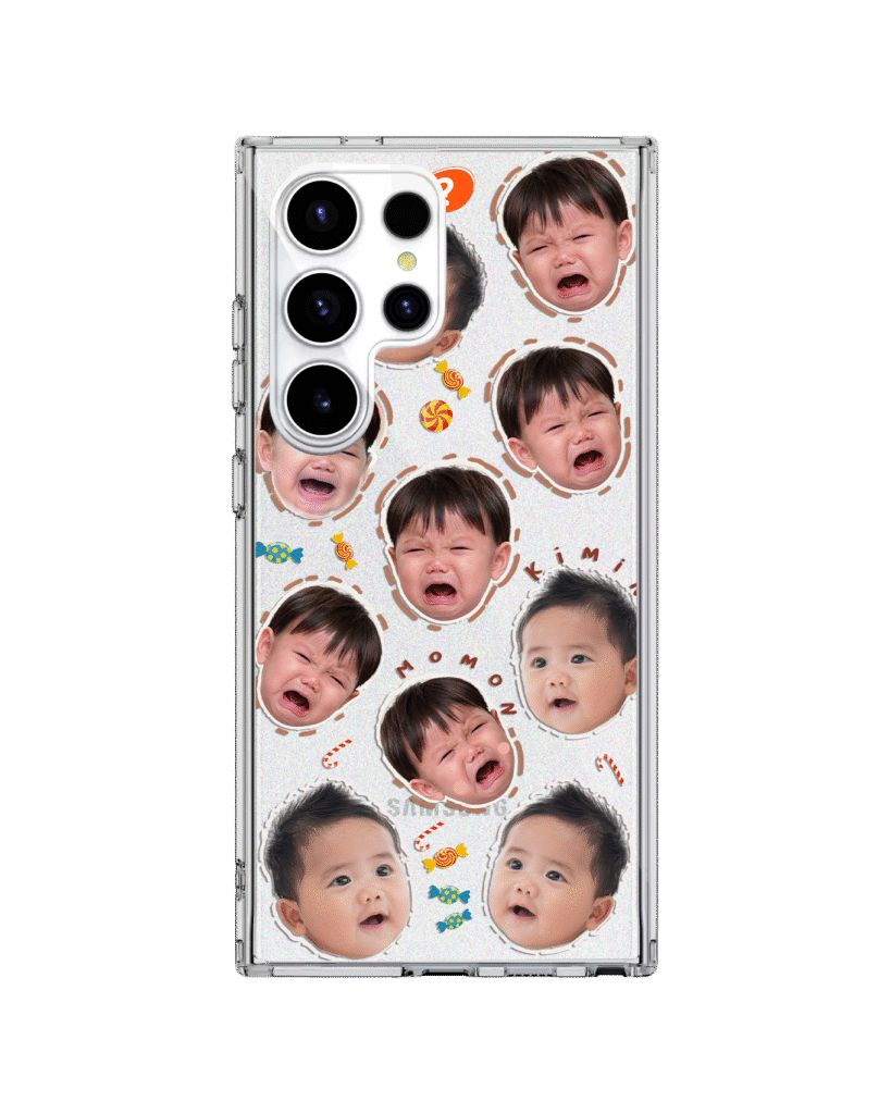 Clear Hybrid Case-Face Aura 4