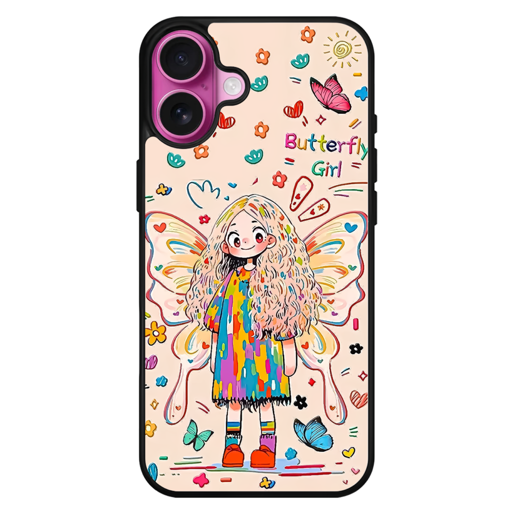 Cute Butterfly Girl - Image 2
