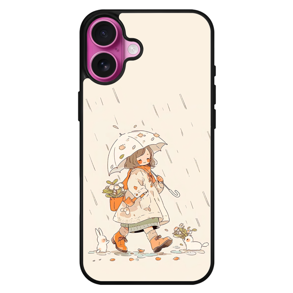 Flower Girl In The Rain - Image 2