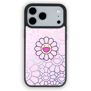 Silver Pink Joy Heart