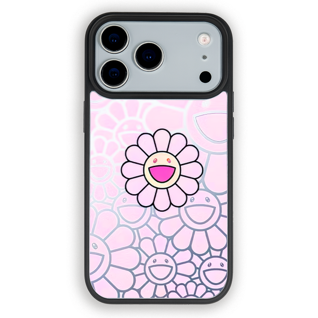 Silver Pink Joy Heart