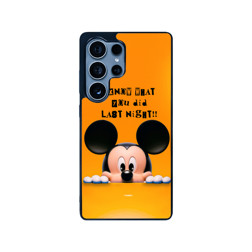 Samsung-The Cute Mikey On Orange