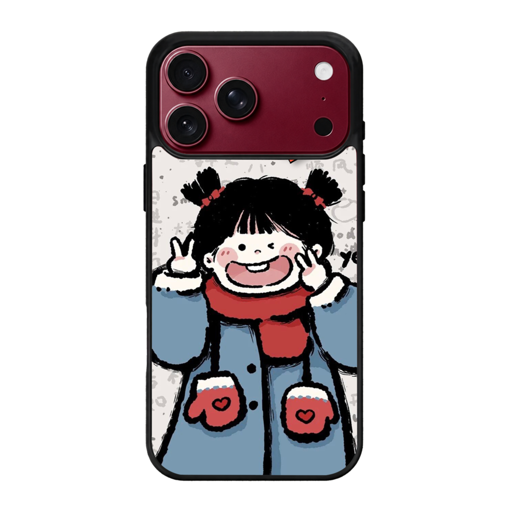 Happy Winter Girl